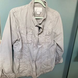Old Navy Gray Utility Jacket